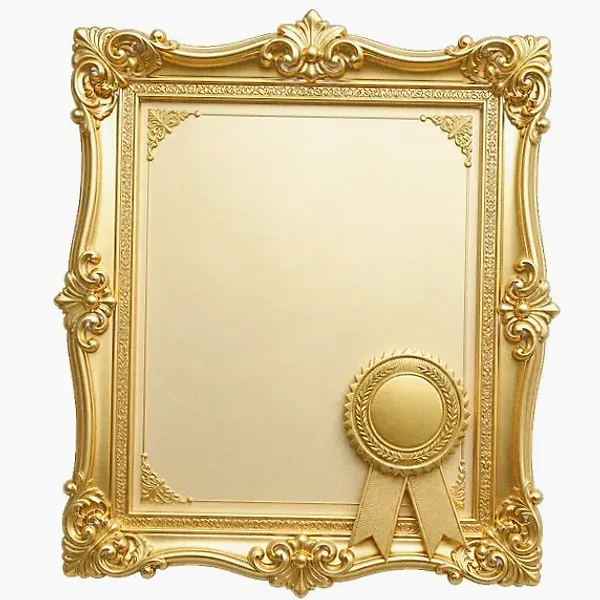 Framed certificate — Karamba