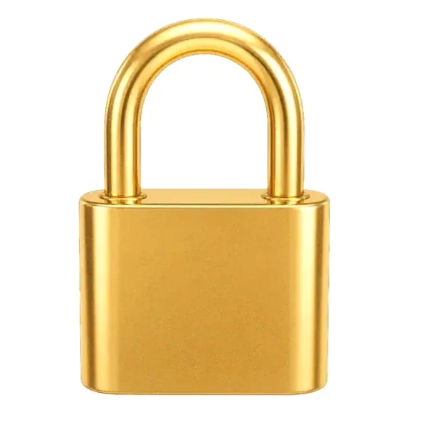 Orange padlock — Karamba