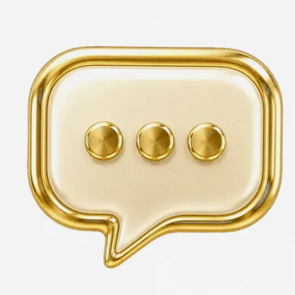Three-dot speech bubble — Karamba