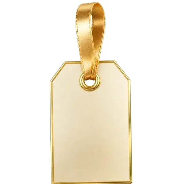 Blank gift tag — Karamba