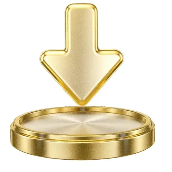 Downward arrow button — Karamba