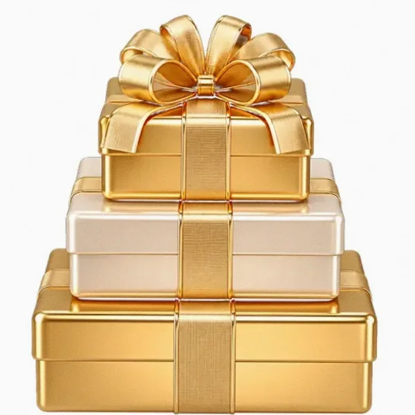 Stacked gift boxes — Karamba