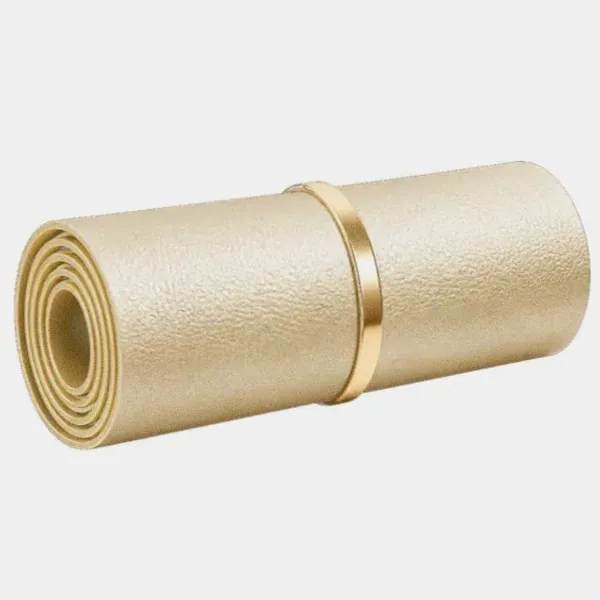 Rolled leather mat — Karamba