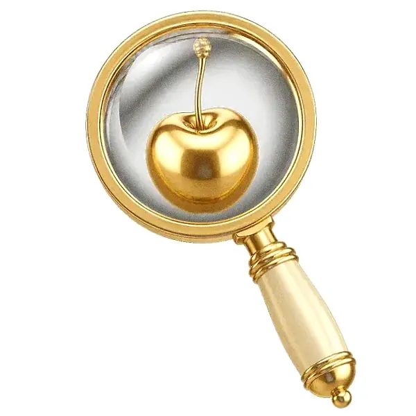 Cherry magnifying glass — Karamba