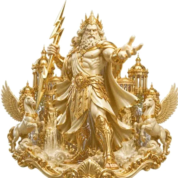 Zeus with lightning — Karamba