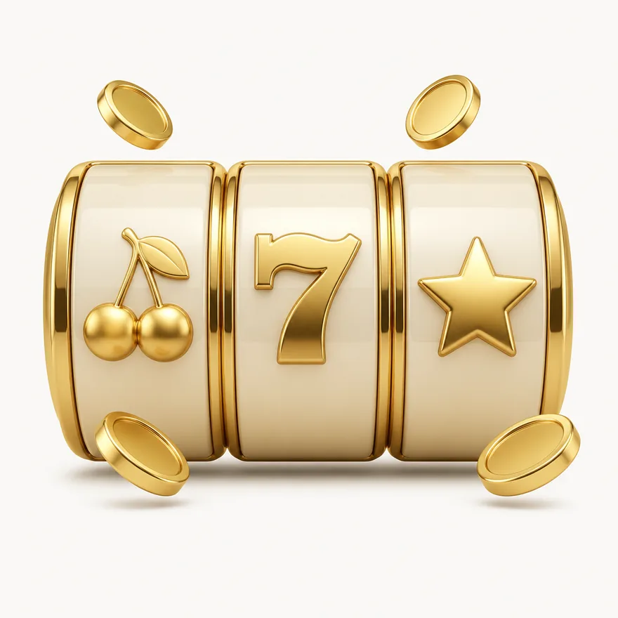 Three slot reels — Karamba