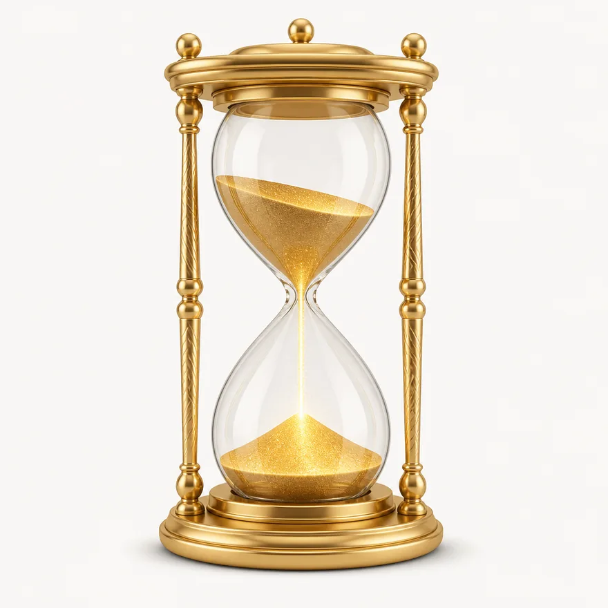 Ornate hourglass — Karamba