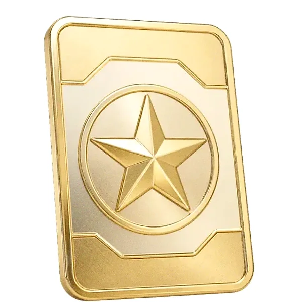 Star-emblem card — Karamba