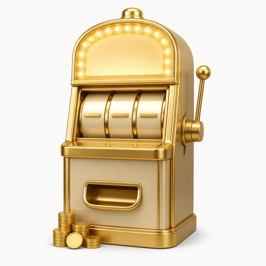 Slot cabinet with marquee — Karamba