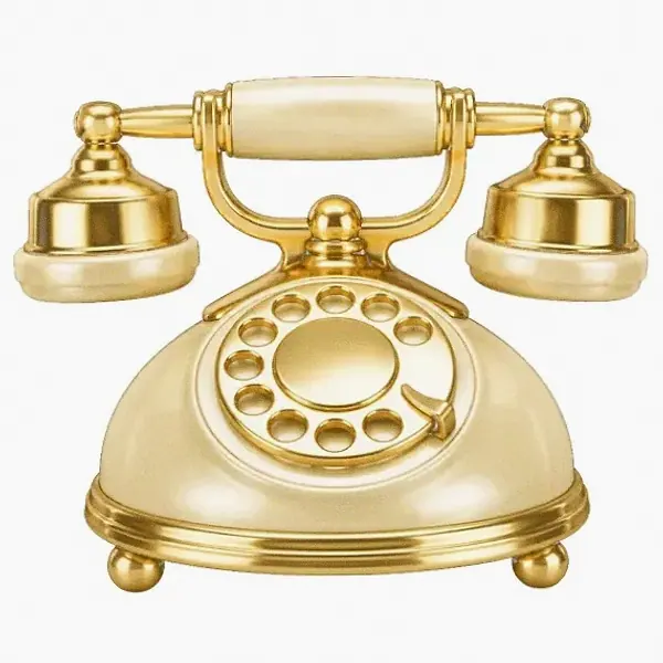 Vintage rotary telephone — Karamba